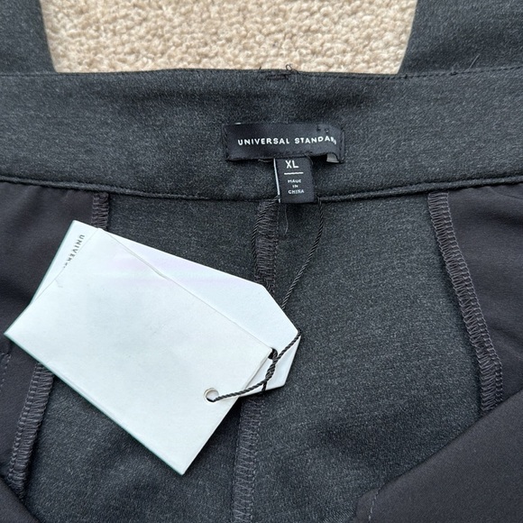 NWT Universal Standard High Rise Cigarette Skinny Charcoal Cropped Pants Size XL - Picture 6 of 8